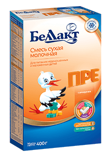 Беллакт ԵՐԵԽԱՆԵՐԻ ՀԱՄԱՐ Բելլակտ պրե կաթնային խառնուրդ ծնված օրվանից, 400գ