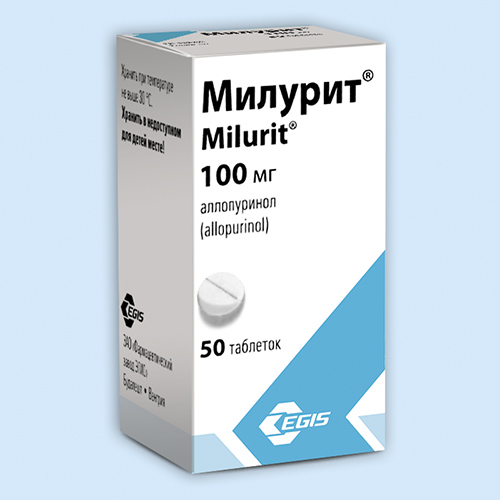 Милурит MEDICINES Milurit tab. 100mg N50