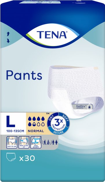 Тена CARE PRODUCTS Tena Slip plus large panties 6 drops 100-135cm 30pcs
