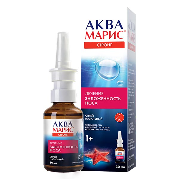 Аква MEDICINES Aqua Maris strong nasal spray 30ml