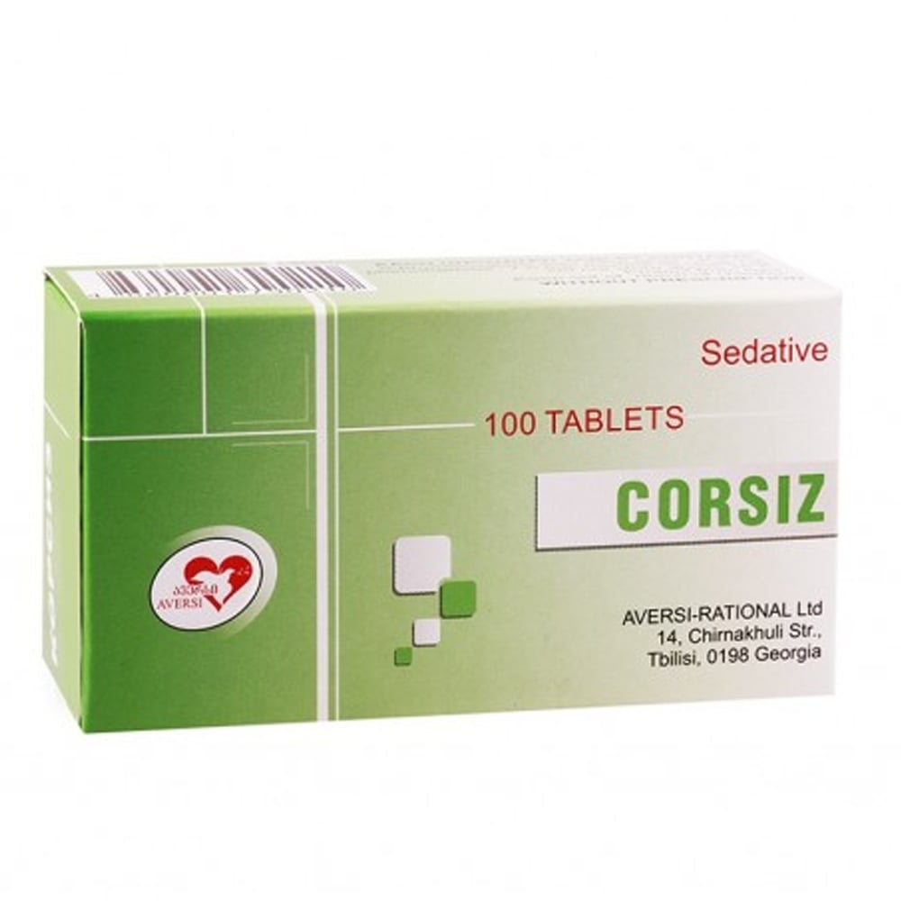 Корсиз MEDICINES Corsiz tablets x 100