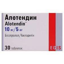 Алотендин MEDICINES Alotendin tablets 10mg/5mg x 30