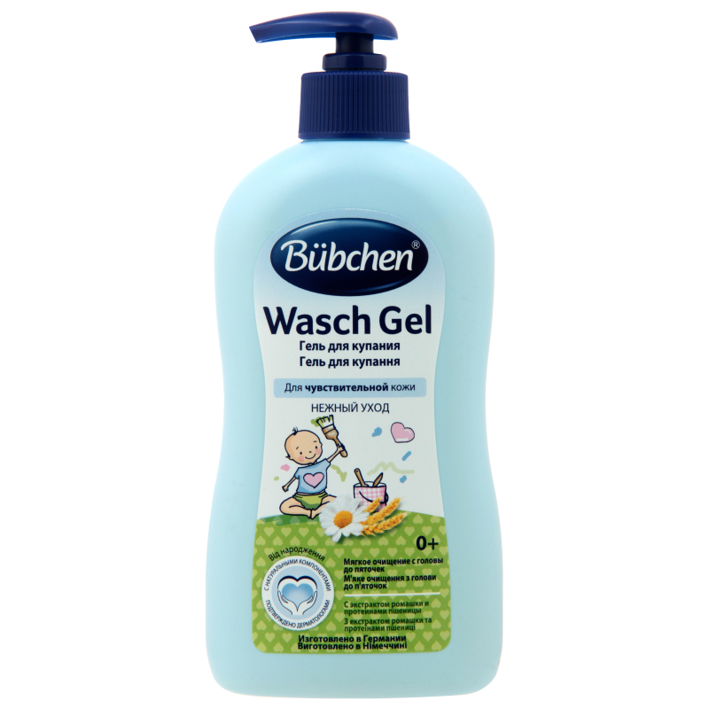 Бюбхен FOR KIDS Bübchen bathing gel, 400ml