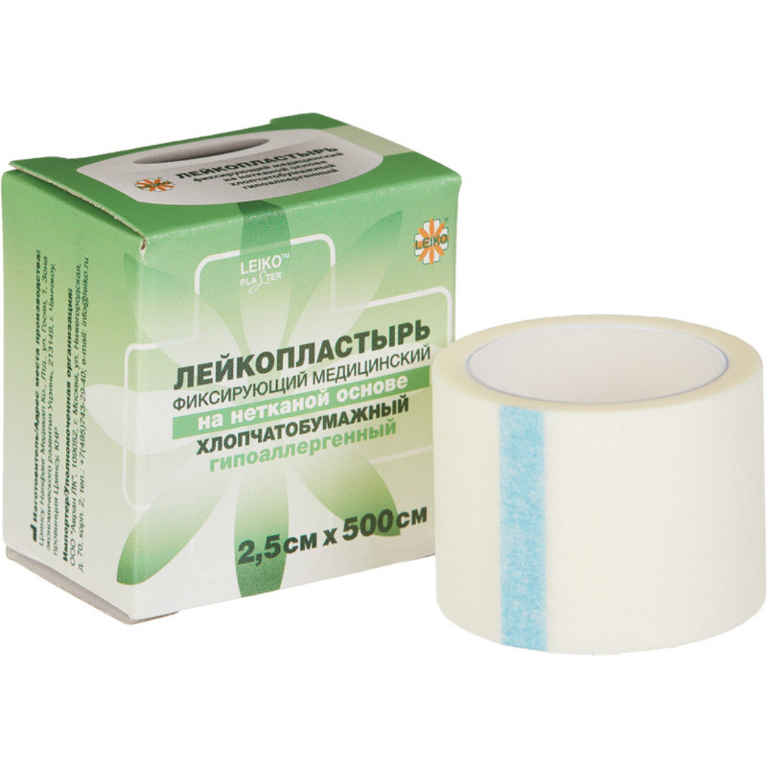 Лейкопластырь MEDICAL SUPPLIES Adhesive plaster 2.5cm x 5m fabric base