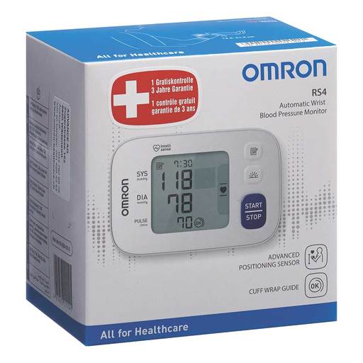 Тонометр MEDICAL SUPPLIES Tonometer RS4 automatic on the wrist