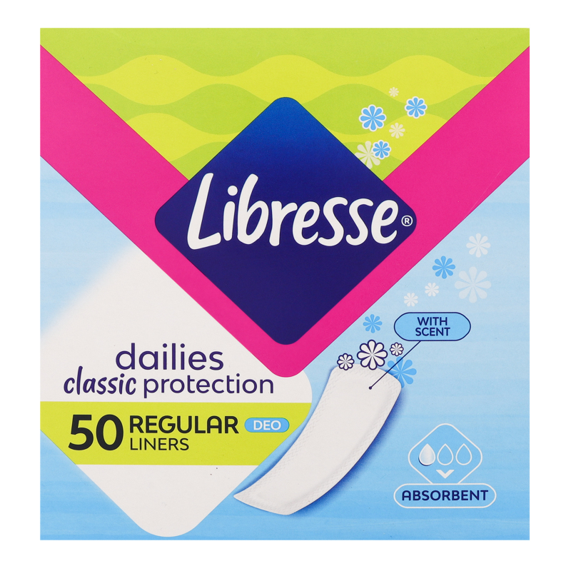 Либресс CARE PRODUCTS Libress daily classic regular deo 50 pcs 4801