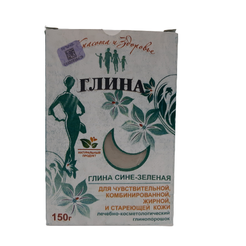 Глина MEDICINES Clay blue-green 150g