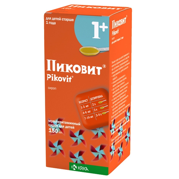 Пиковит MEDICINES Pikovit syrup 150ml