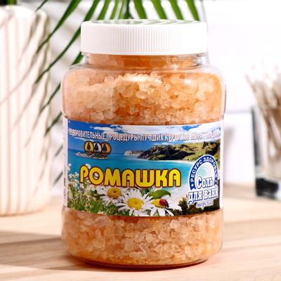 СОЛЬ ПРОДУКТЫ ДЛЯ ДЕТЕЙ СОЛЬ МОРСКАЯ ромашка 600г