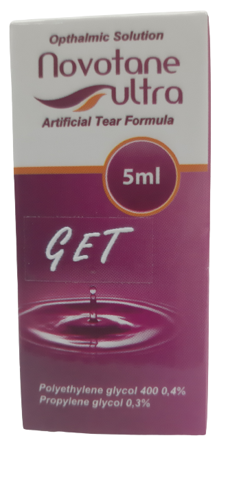 Новотан MEDICINES Novotanе ultra eye drops 5ml