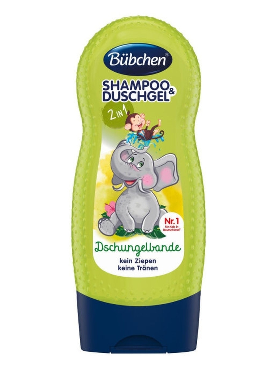 Бюбхен FOR KIDS Bübchen Jungle Shampoo, 200ml