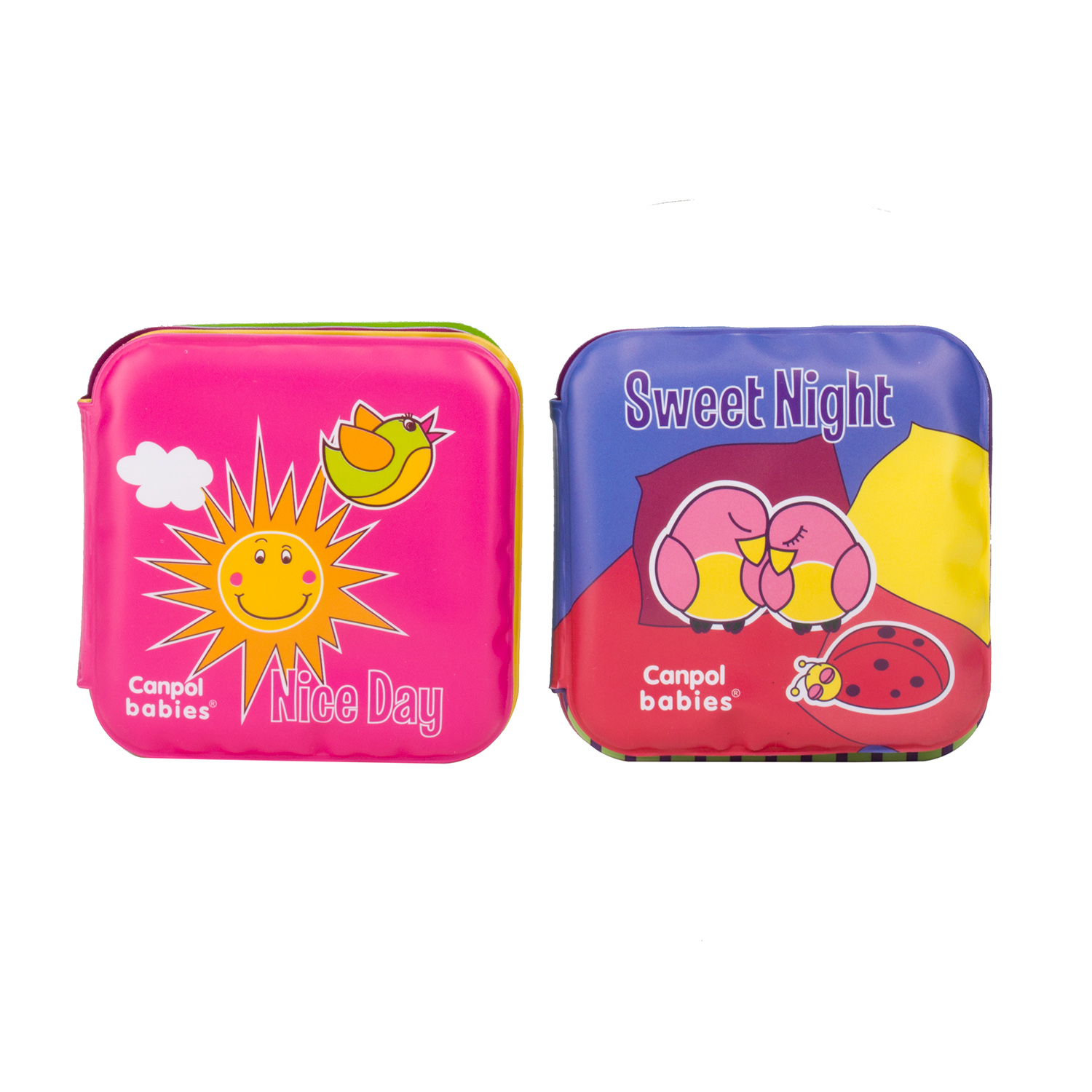 Канпол FOR KIDS Canpol Toy for bathing book day/night, 2pcs 4356