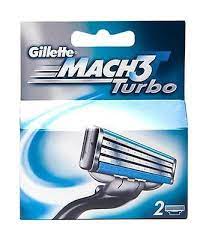 Жиллетт CARE PRODUCTS Spare gilet tips mach 3 turbo 2pcs