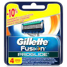 Жиллетт CARE PRODUCTS Spare gilet tips fusion Proglide 4 pcs