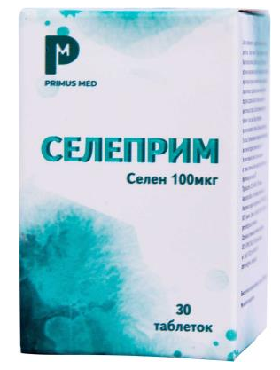 СЕЛЕПРИМ MEDICINES SELEPRIM tab. 100 mcg N30