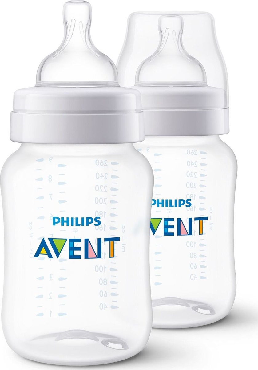 Авент FOR KIDS Avent feeding bottle 1+ months 260ml 2 pcs #813/27