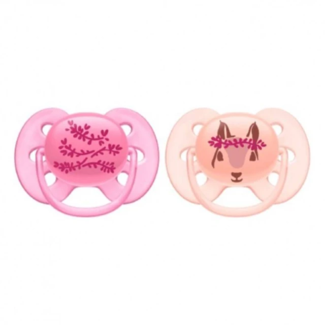 Авент FOR KIDS Avent silicone soothers 0-6 months #223/04