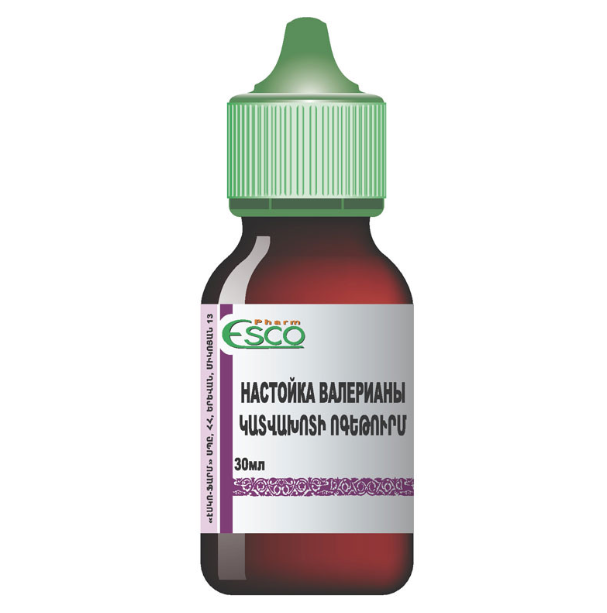 Валерианы MEDICINES Valerian tincture bottle 30ml Esk