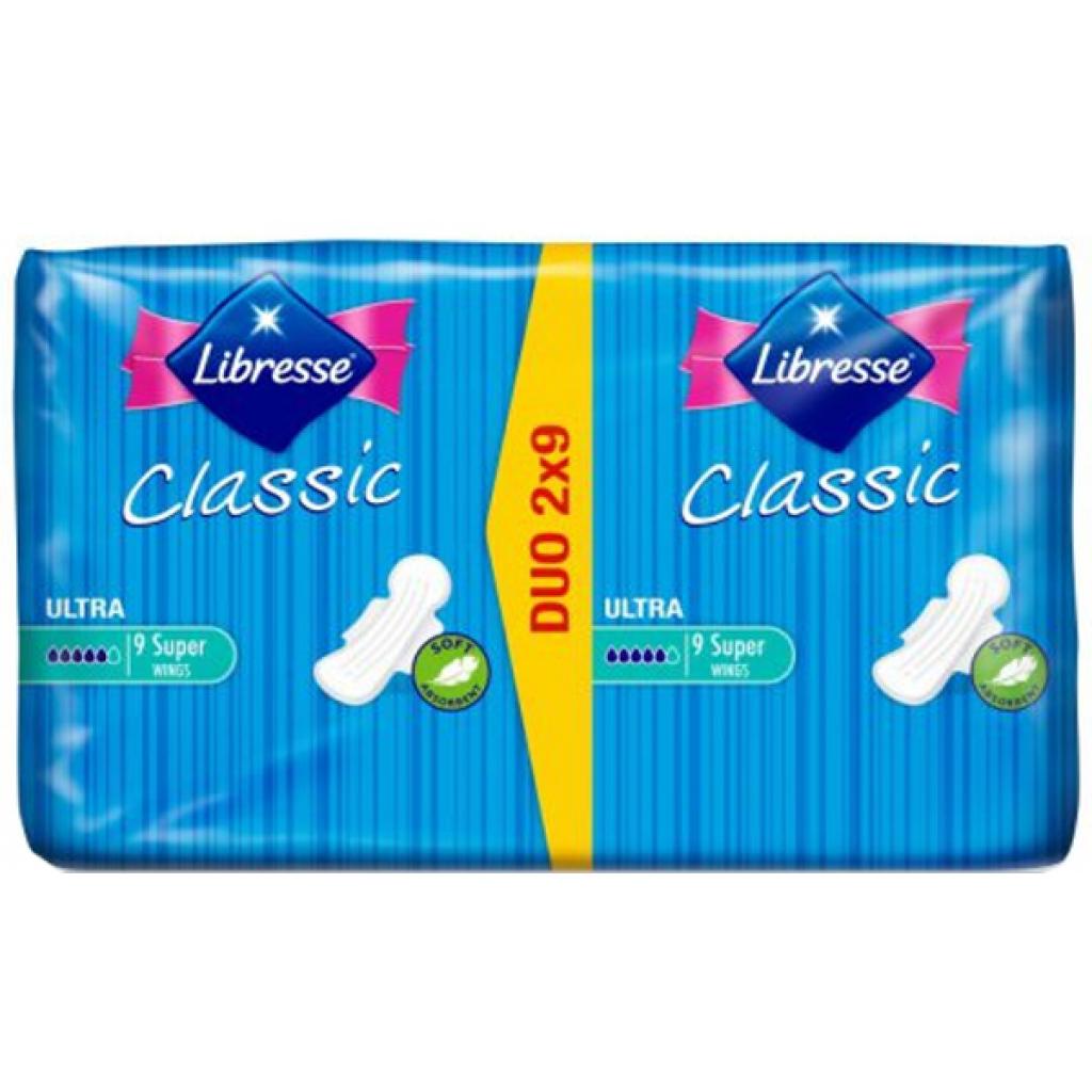 Либресс CARE PRODUCTS Libresse sanitary pads Classic Super (8957), 18pc