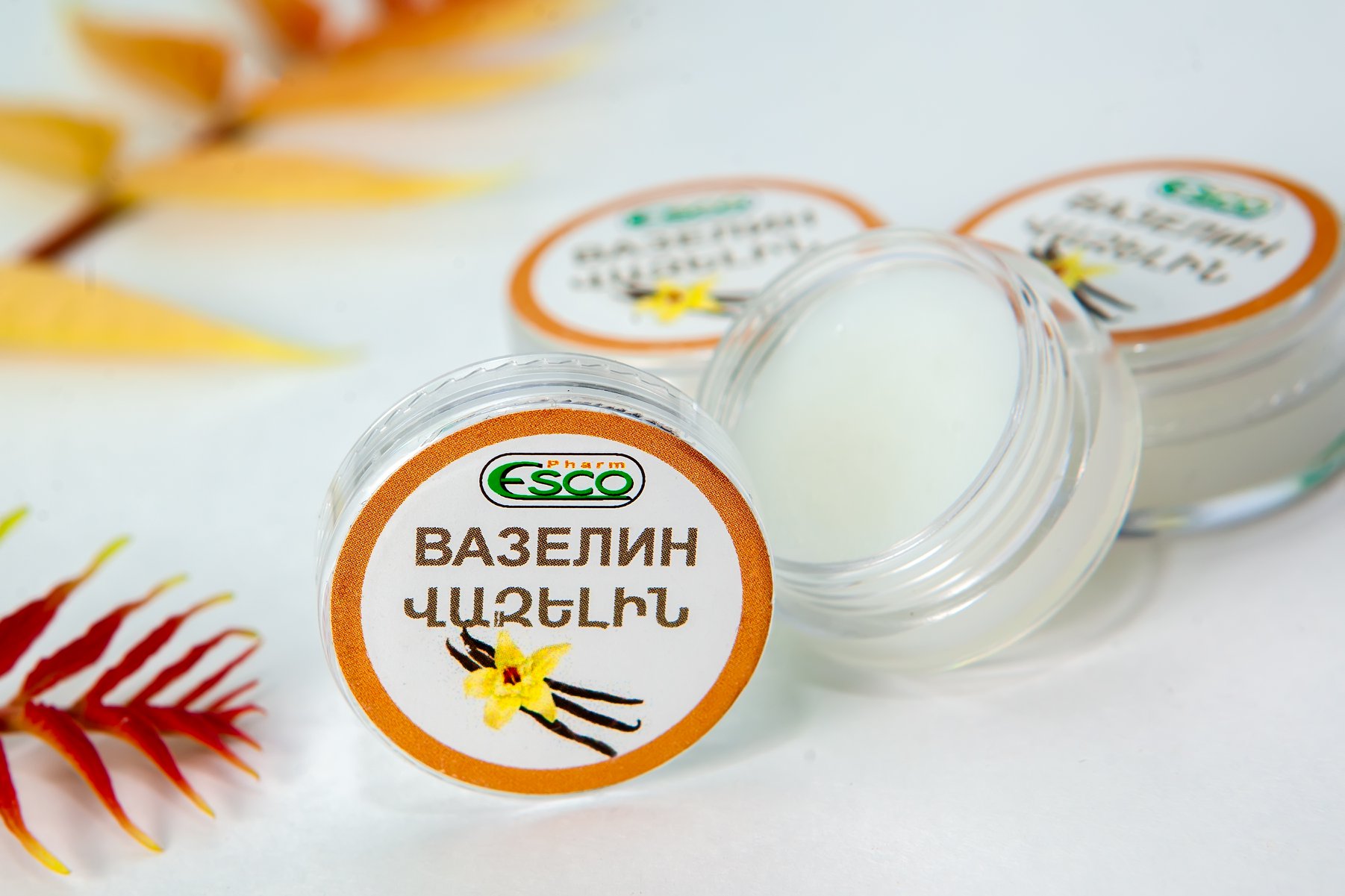 Вазелин CARE PRODUCTS Vaseline cosmetic vanilla-flavoured 4g