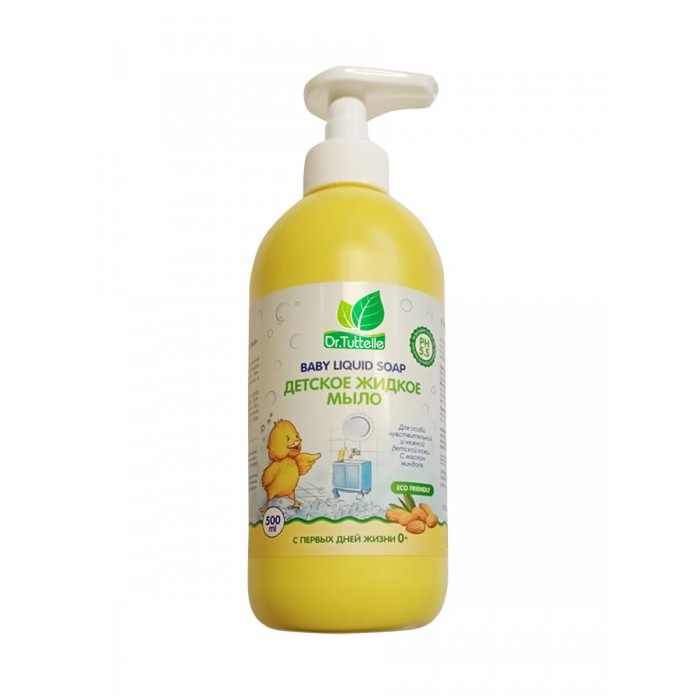 Др.Тутл FOR KIDS Dr.Tuttelle baby liquid soap with almond oil 500ml