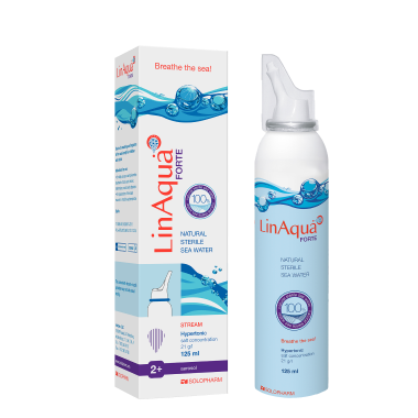 ЛинАква MEDICINES LinAqua Forte nasal spray 125ml