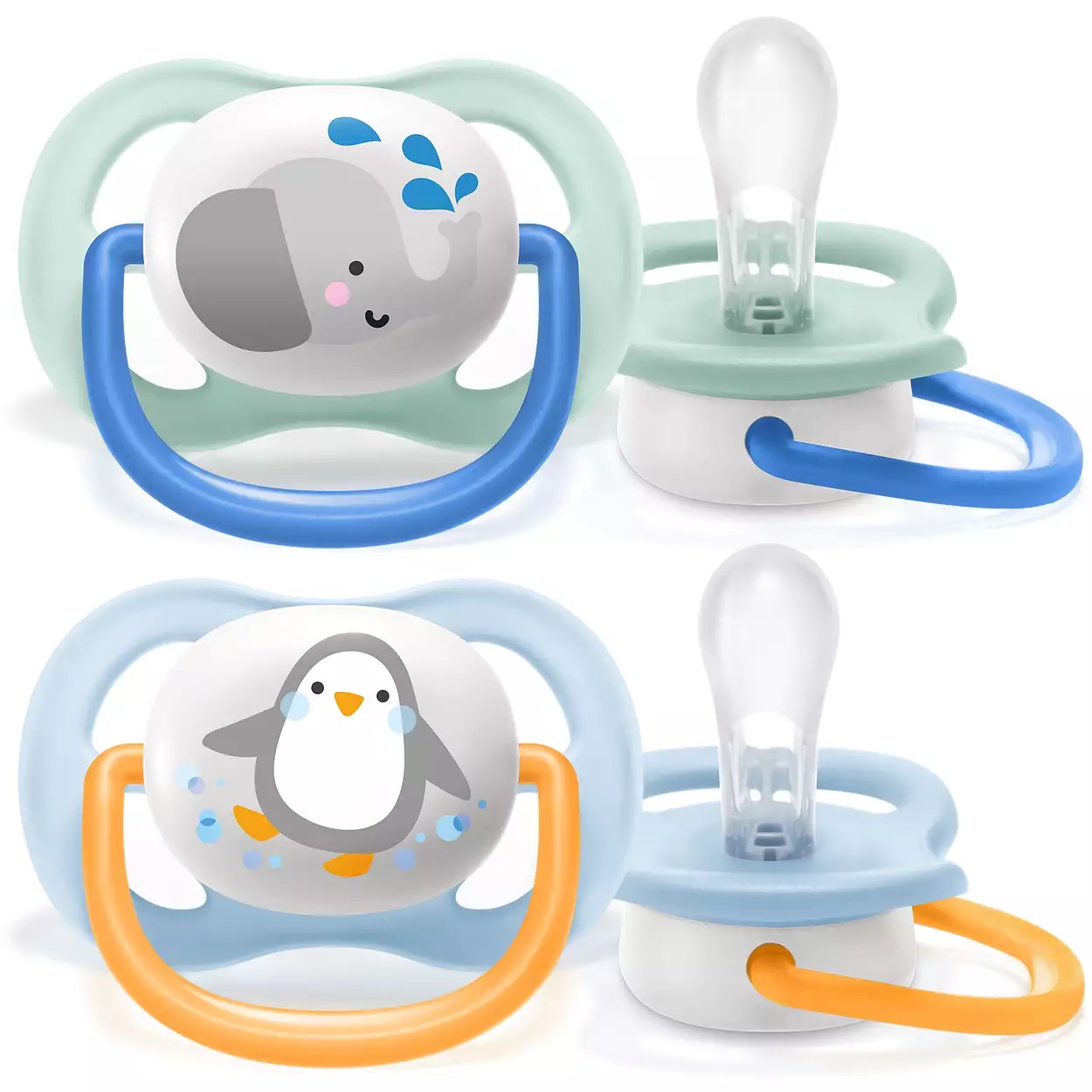 Авент FOR KIDS Avent silicone soothers 0-6 months #080/05