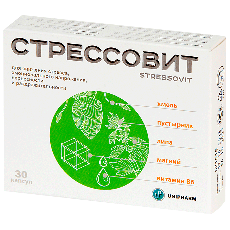 Стрессовит MEDICINES Stressovit capsules x 30