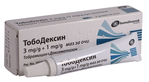 Тободексин MEDICINES ToboDexin eye oinment 5g