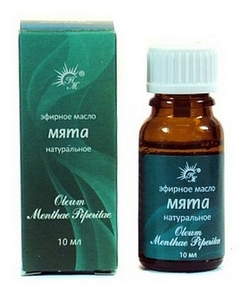 Мяты MEDICINES Peppermint oil 10ml Натуральные Масла