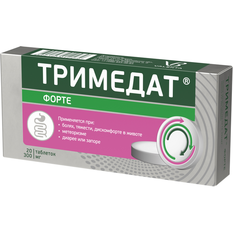 Тримедат MEDICINES Trimedat tablets 200mg x 30