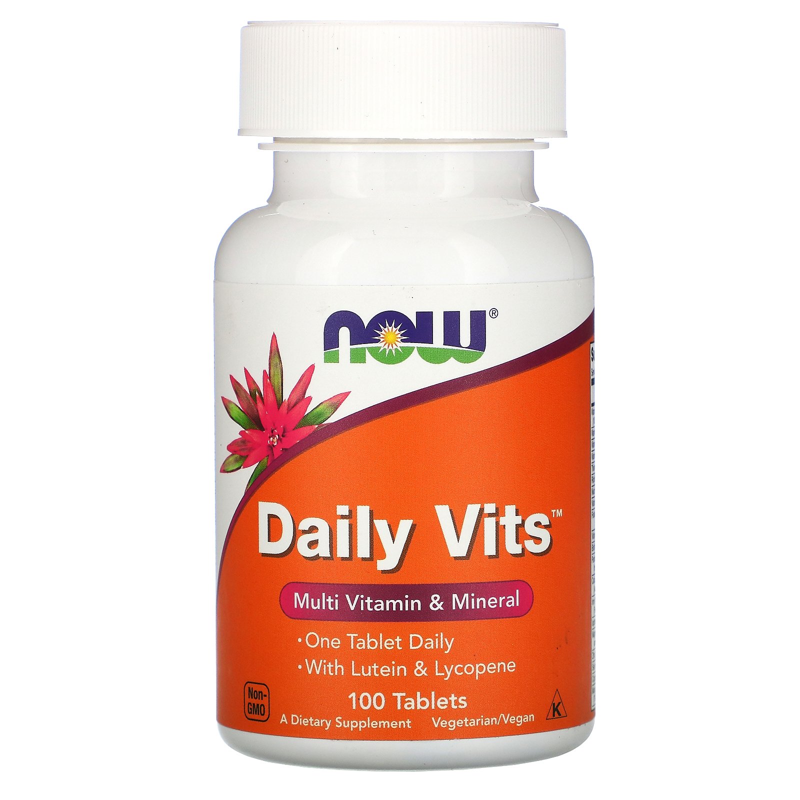 Дейли MEDICINES Daily Vits tablets x 100 Now Foods