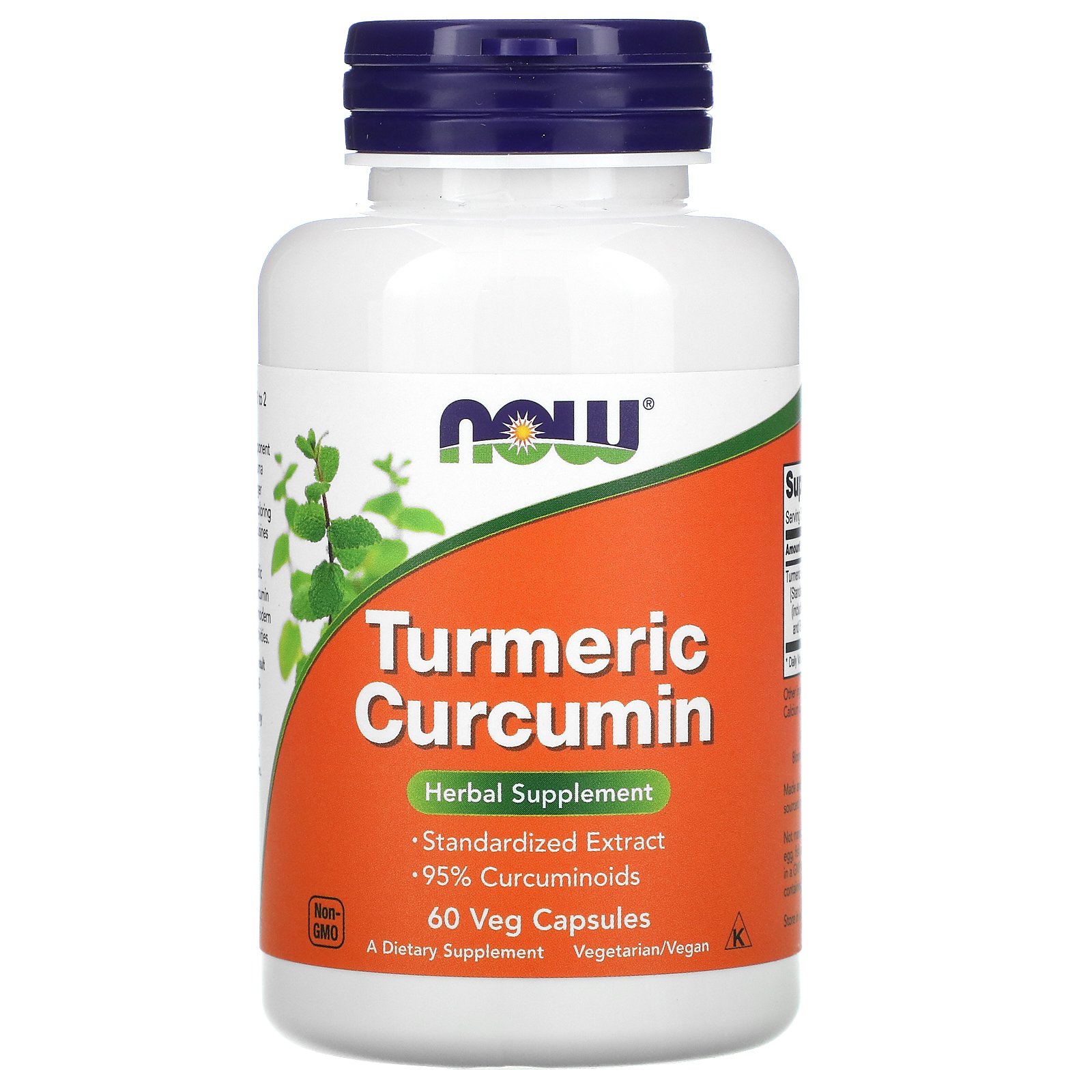 Куркумин MEDICINES Turmeric Curcumin capsules x 60 Now Foods