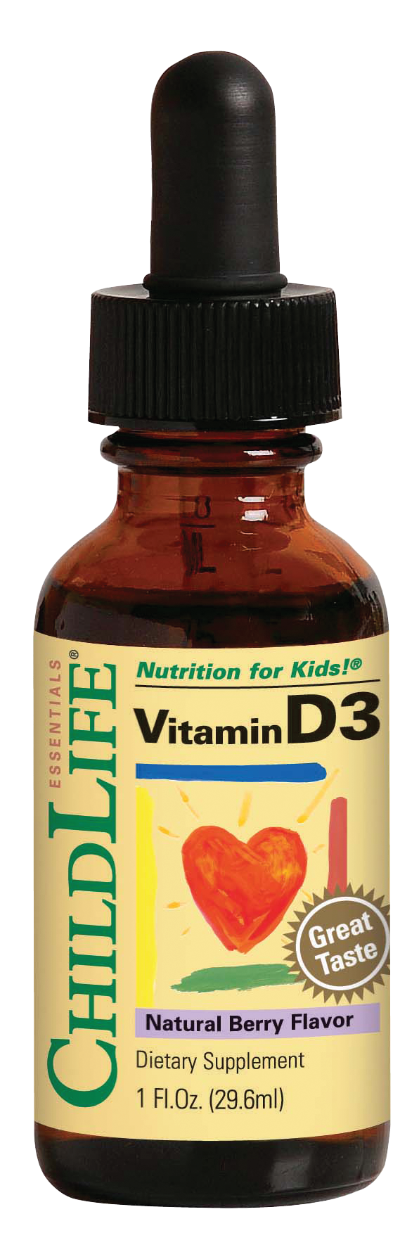 ЧайлдЛайф MEDICINES ChildLife Vitamin D3 500 I.E. 30 ml