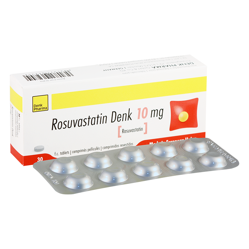 Розувастатин MEDICINES Rosuvastatin Denk tablets 10mg x 30