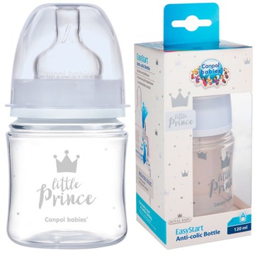 Канпол FOR KIDS Canpol Anti-colic bottle Prince 120ml, 4018