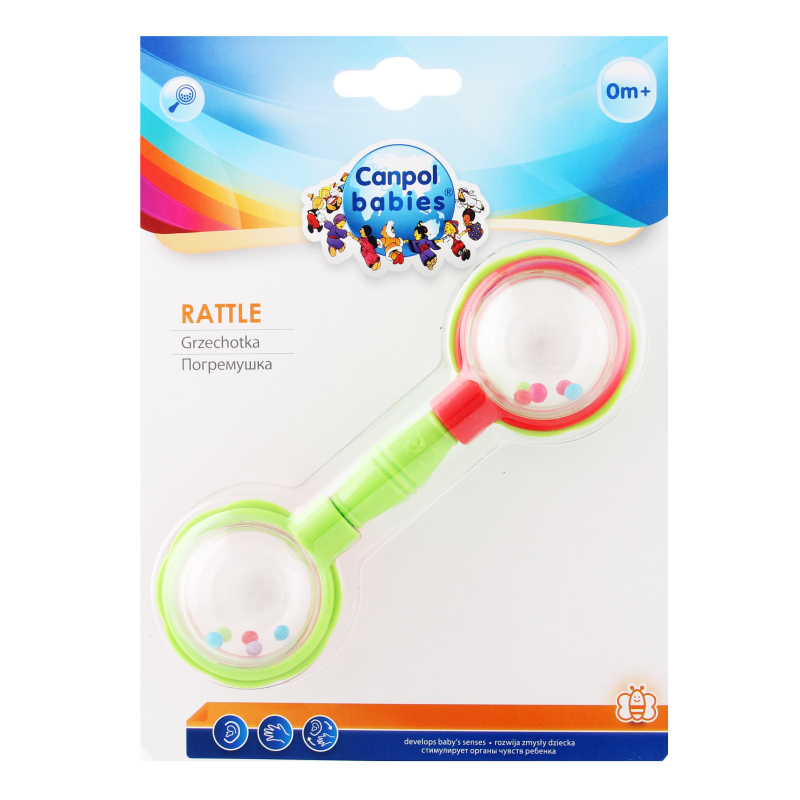 Канпол FOR KIDS Canpol Rattle Rod, green 4011