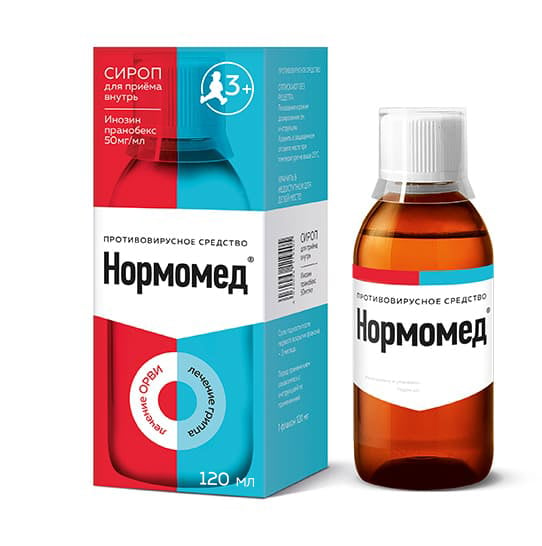 Нормомед MEDICINES Normomed syrup 50mg/ml; 120ml