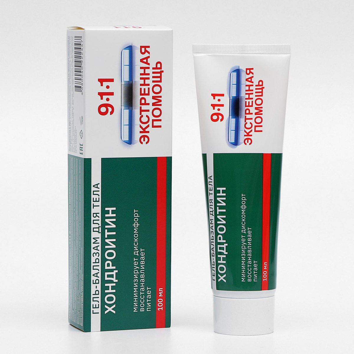 Хондроитин MEDICINES Chondroitin 911 gel-balm for joints 100ml