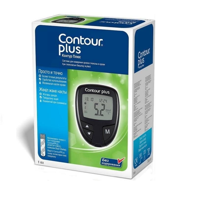 Глюкометр MEDICAL SUPPLIES Glucometer Contour Plus Elite