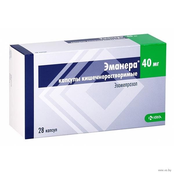 Эманера MEDICINES Emanera caps. 40mg x 28