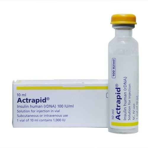 Актрапид MEDICINES Actrapid ampules 100IU/ml 10ml x 1