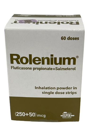 Ролениум MEDICINES Rolenium 250/50mcg powder for inhalation 60 doses