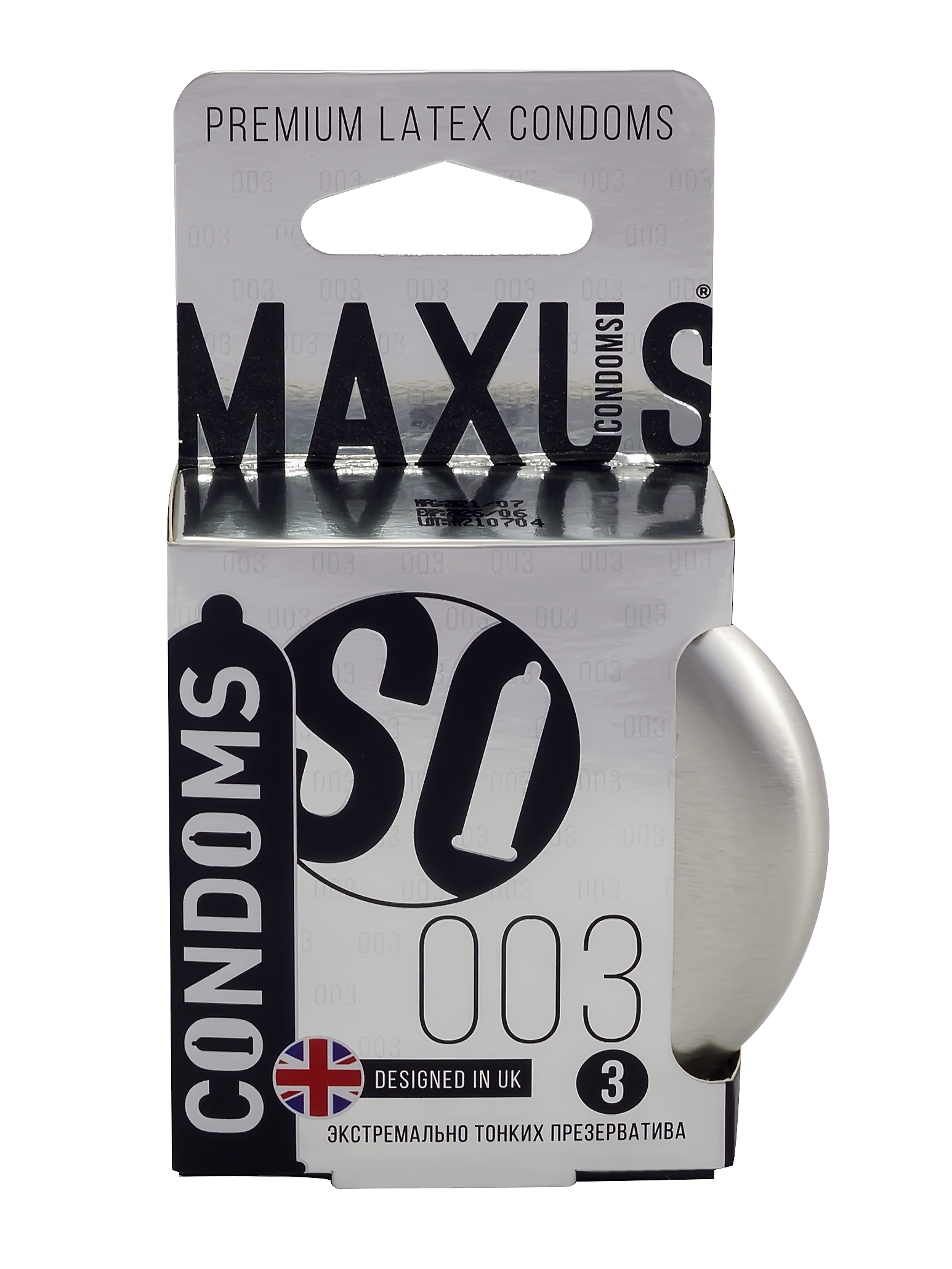 Презерватив CARE PRODUCTS Condom MAXUS 003 3pcs