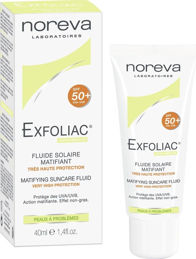 Норева CARE PRODUCTS Noreva Exfoliac SPF50+ 40ml 6194