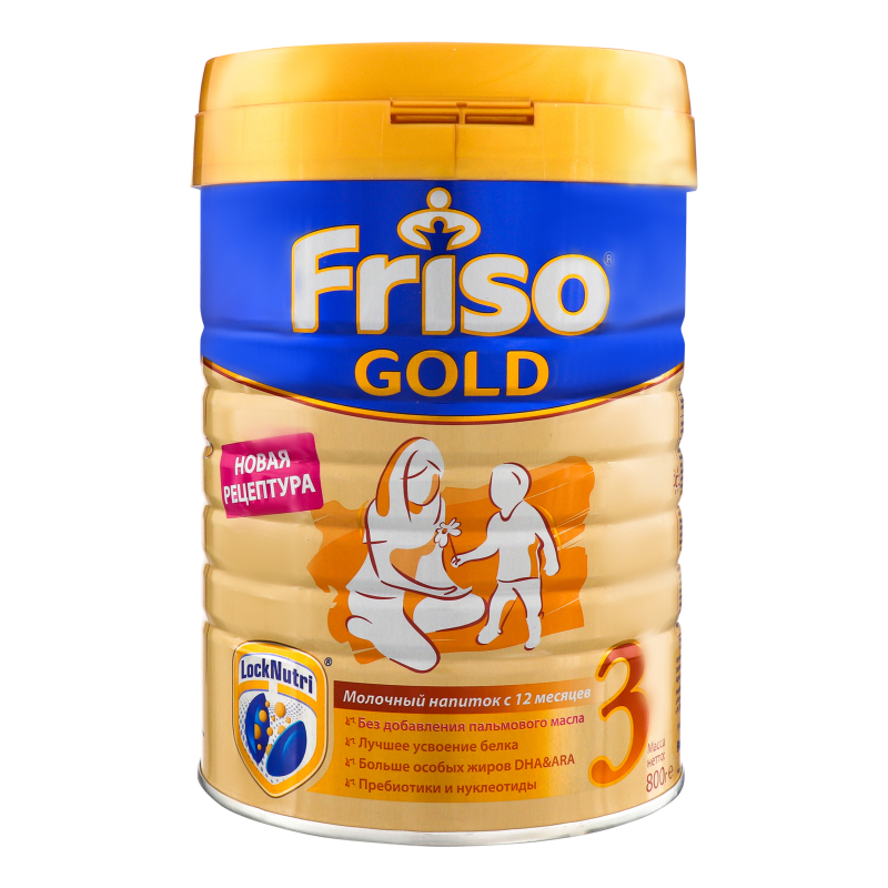 Фрисо ПРОДУКТЫ ДЛЯ ДЕТЕЙ Фрисо GOLD 3 (с 12 месяцев) 800г