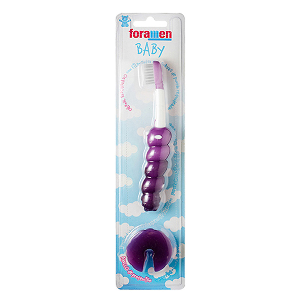 Форамен СРЕДСТВА ПО УХОДУ Форамен детская зубная щетка baby extra soft 0-4л /557