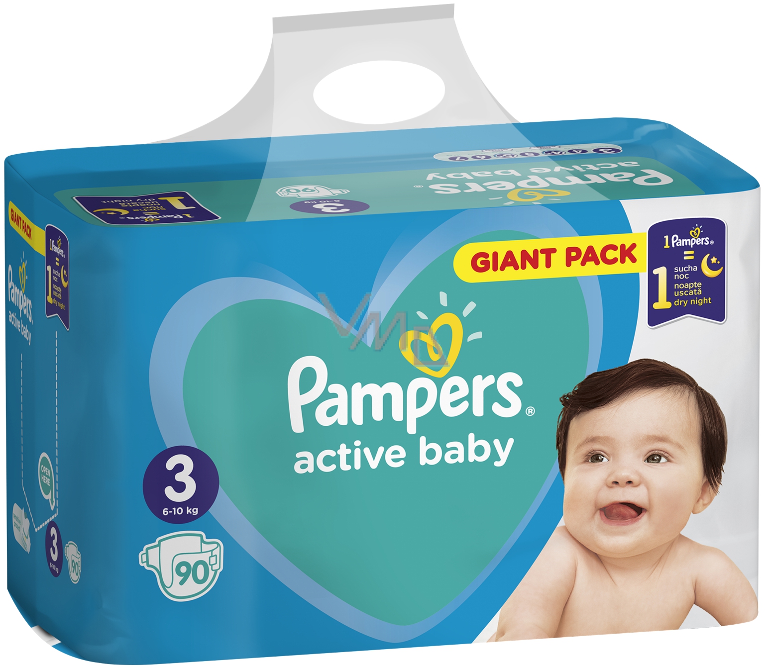 Памперс FOR KIDS Pampers diapers #3 large 6-10kg 90pcs