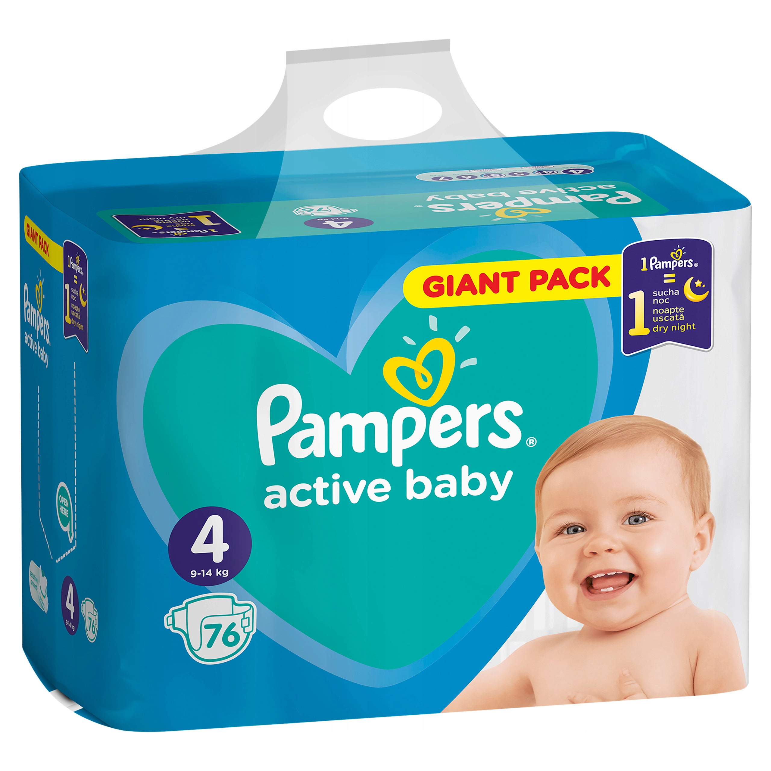 Памперс FOR KIDS Pampers diapers #4 9-14kg 76pcs