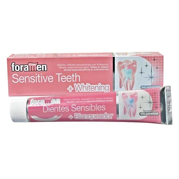 Форамен ПРОДУКТЫ ДЛЯ ДЕТЕЙ Форамен зубная паста Sensitive whitening 75мл 8л+ /303